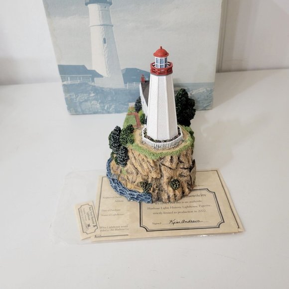 Harbour Lights Mark Twain Memorial Lighthouse Hannibal, Missouri #654, 2002 - Picture 3 of 12